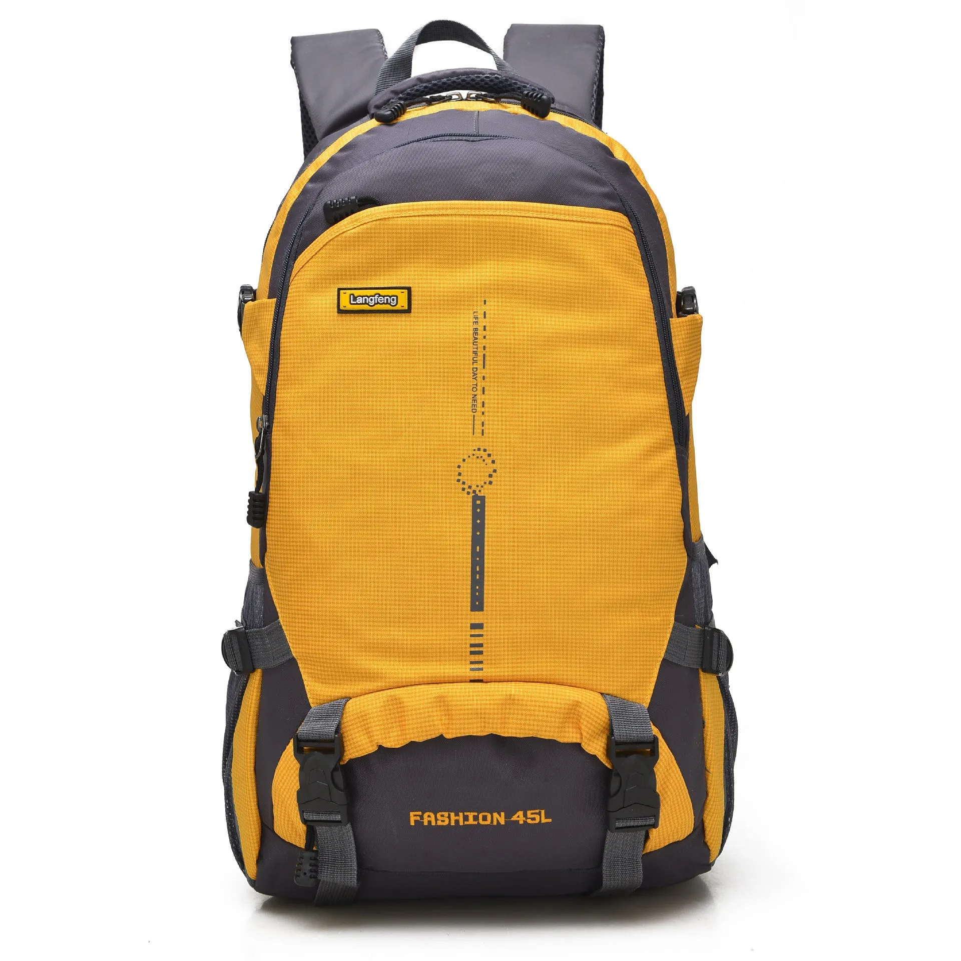 Backpack Hiking   Unisex   Waterproof Breathable Leisure Travel