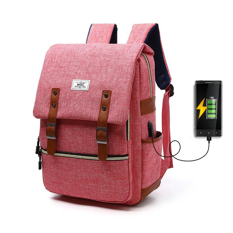 Backpack Laptop Bag Schoolgirl's Schoolbag Outdoor Casual Travel Bag