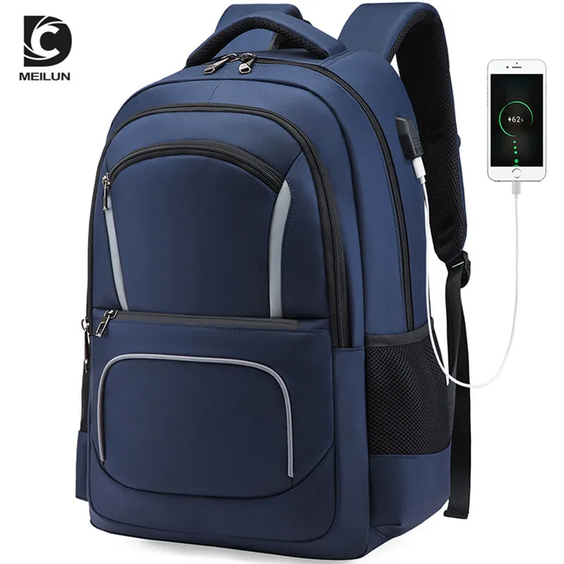 Backpack Men's USB  Outdoor Multi-Functional  Men's Gift Large Capacity