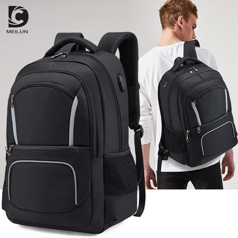 Backpack Men's USB  Outdoor Multi-Functional  Men's Gift Large Capacity