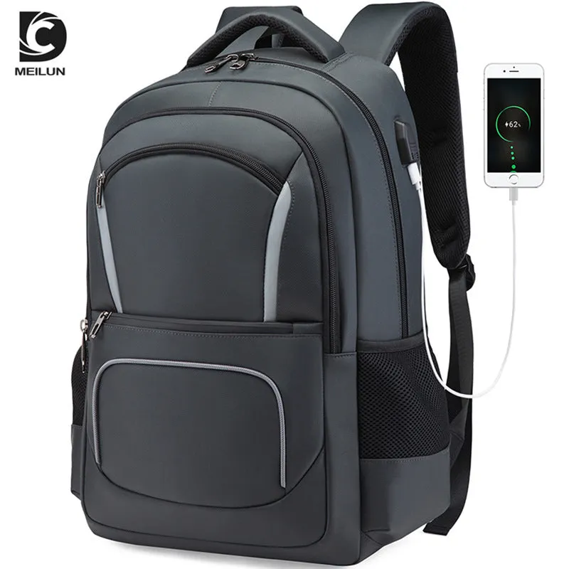 Backpack Men's USB  Outdoor Multi-Functional  Men's Gift Large Capacity