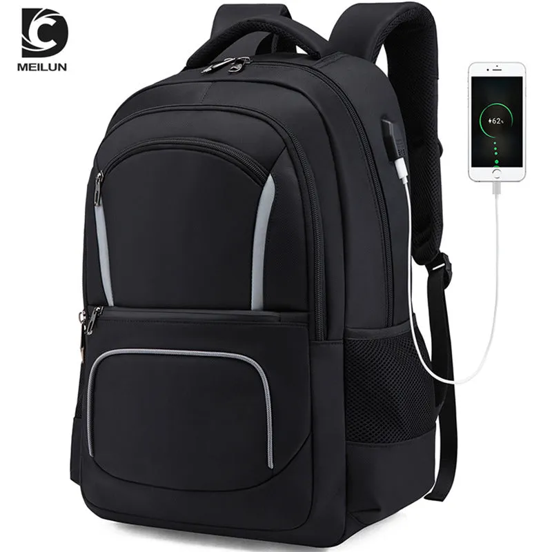 Backpack Men's USB  Outdoor Multi-Functional  Men's Gift Large Capacity