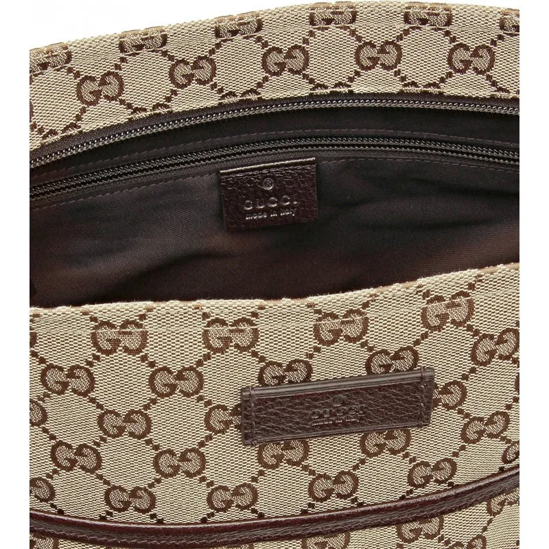 Gucci Beige GG Supreme large messenger bag