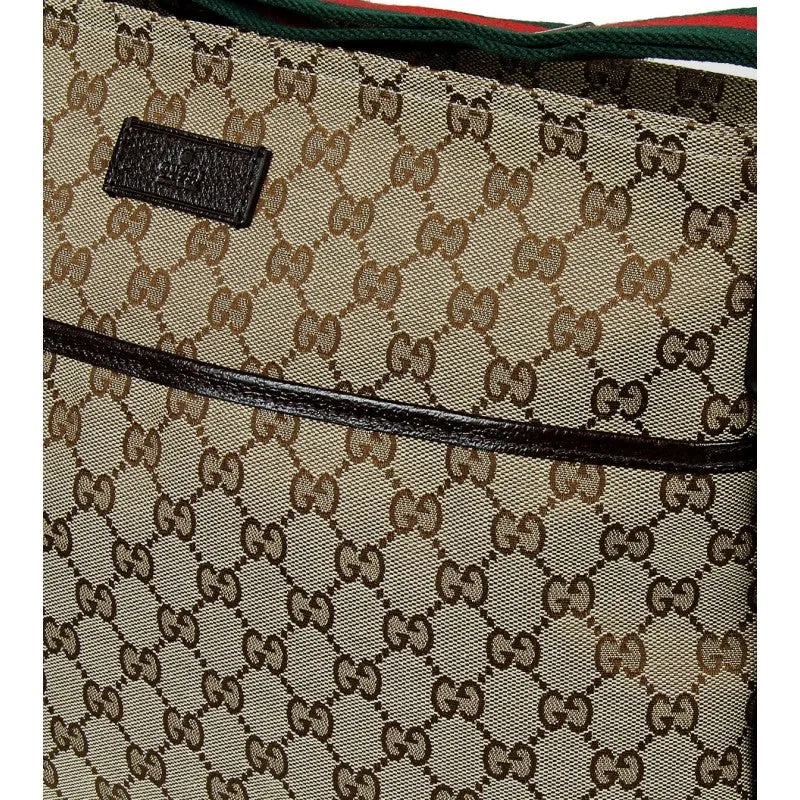 Gucci Beige GG Supreme large messenger bag
