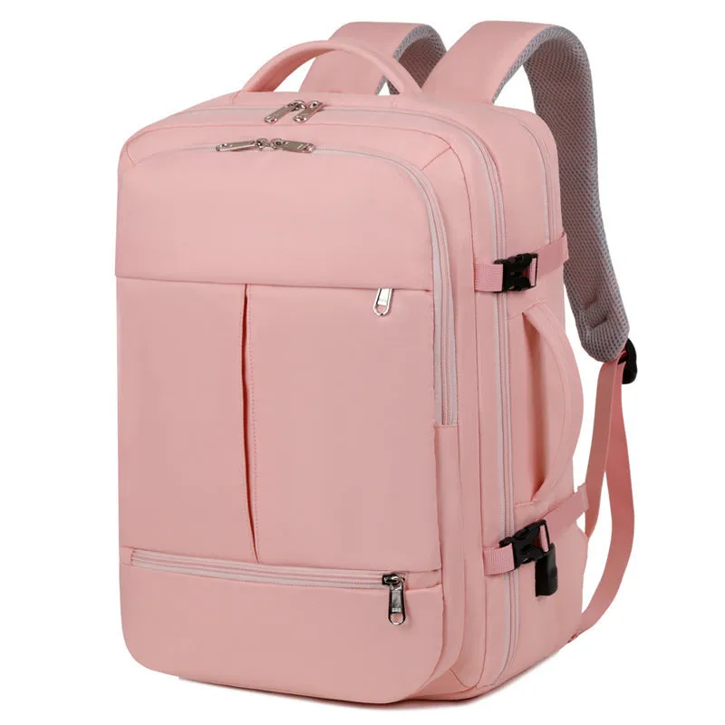 Large Capacity Travel Backpack w/ Power Pack
