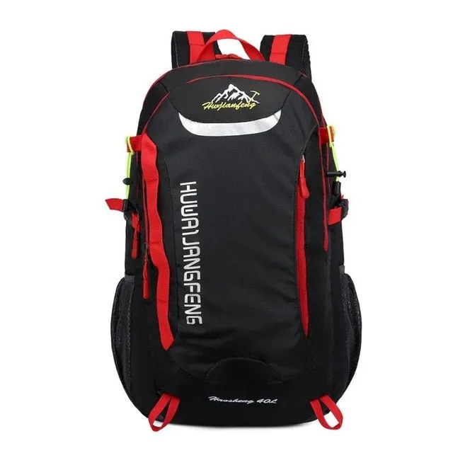 Mountaineer back pack, Fastening Back, Trekking, Climbing, outdoor activities Back Pack