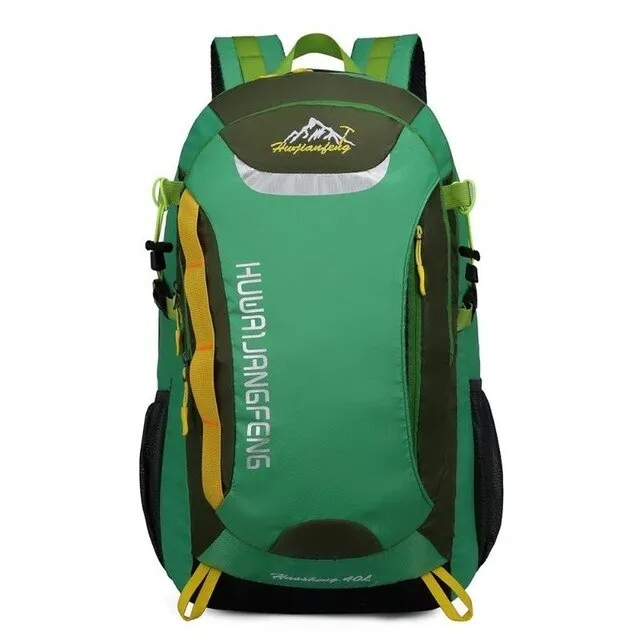 Mountaineer back pack, Fastening Back, Trekking, Climbing, outdoor activities Back Pack