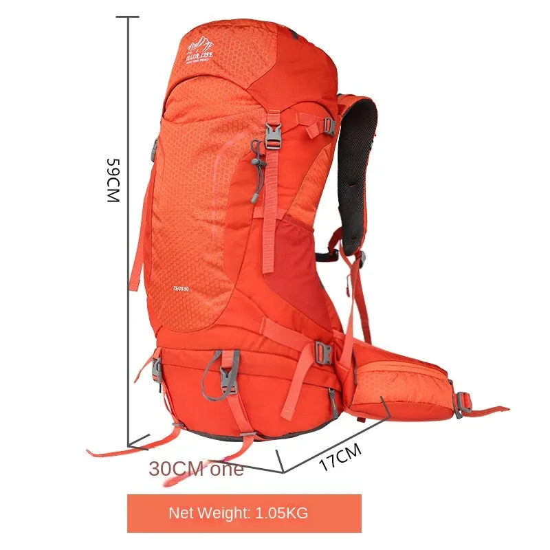 Outdoor Backpack Travel Large Capacity Men's Hiking Travel Multi-Functional Breathable