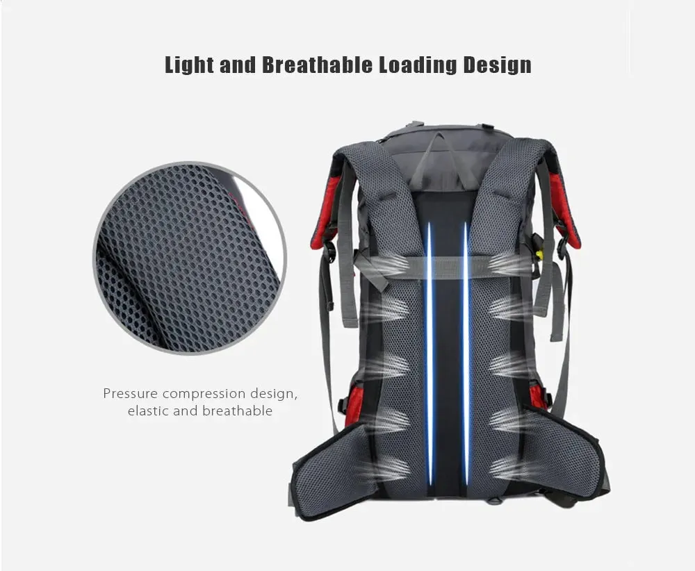Outdoor Camping Backpack with Rain Cover (JUST FOR 49.90$)