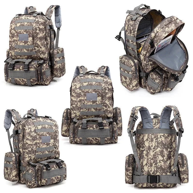 Outdoor Sports Backpack Multi-Functional Large Capacity Combination Backpack