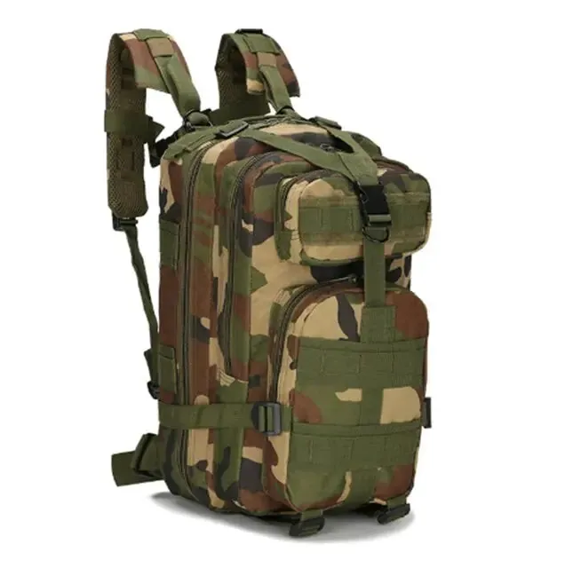 Outdoor Tactical Backpack With Rian Cover