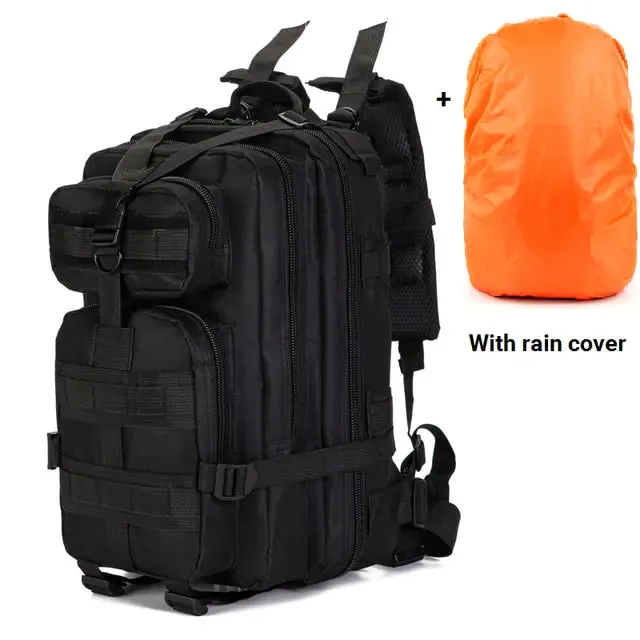 Outdoor Tactical Backpack With Rian Cover