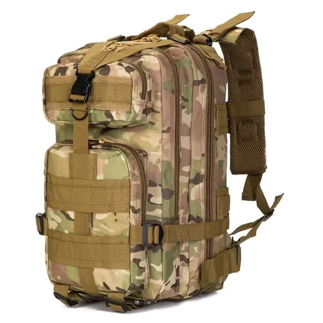 Outdoor Tactical Backpack With Rian Cover