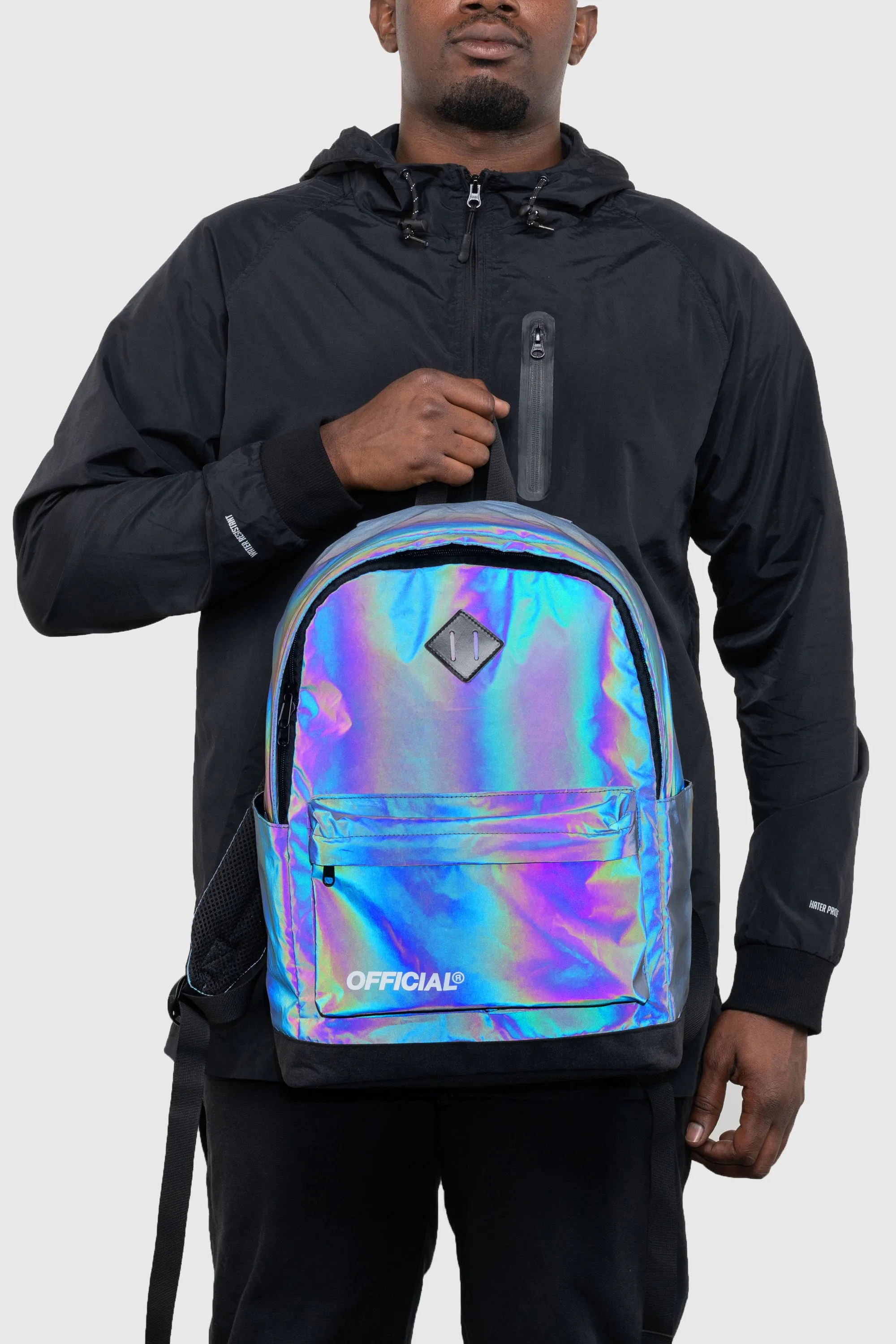 Rainbow Reflective Backpack
