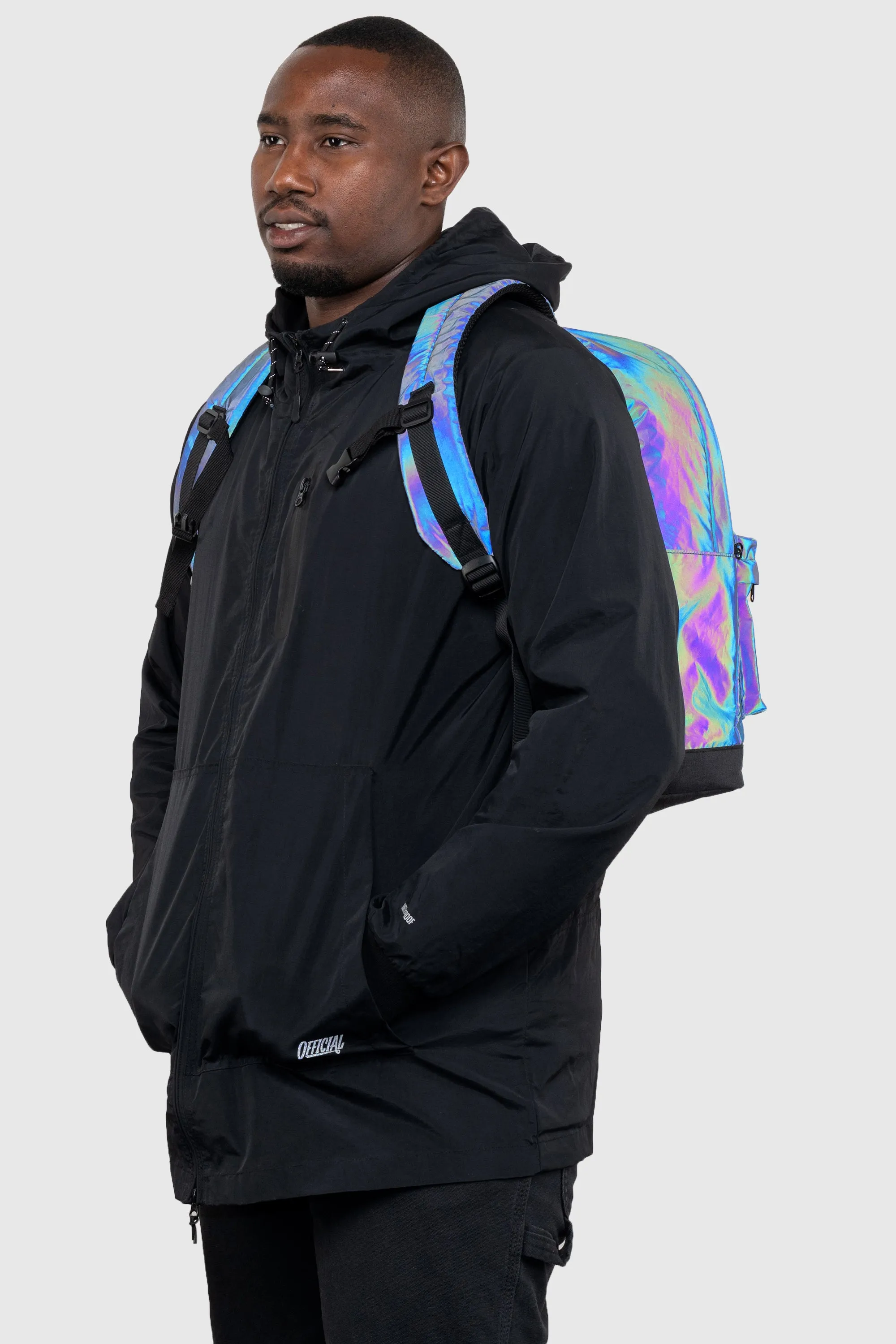 Rainbow Reflective Backpack