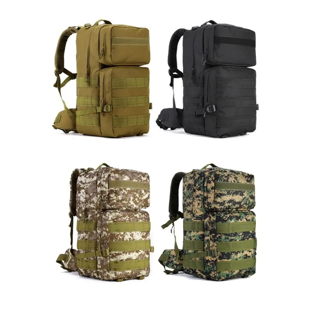 Sidiou Group Nylon Outdoor  Military Tactical Bags Backpack Army Waterproof Large Size Bag  Backpack