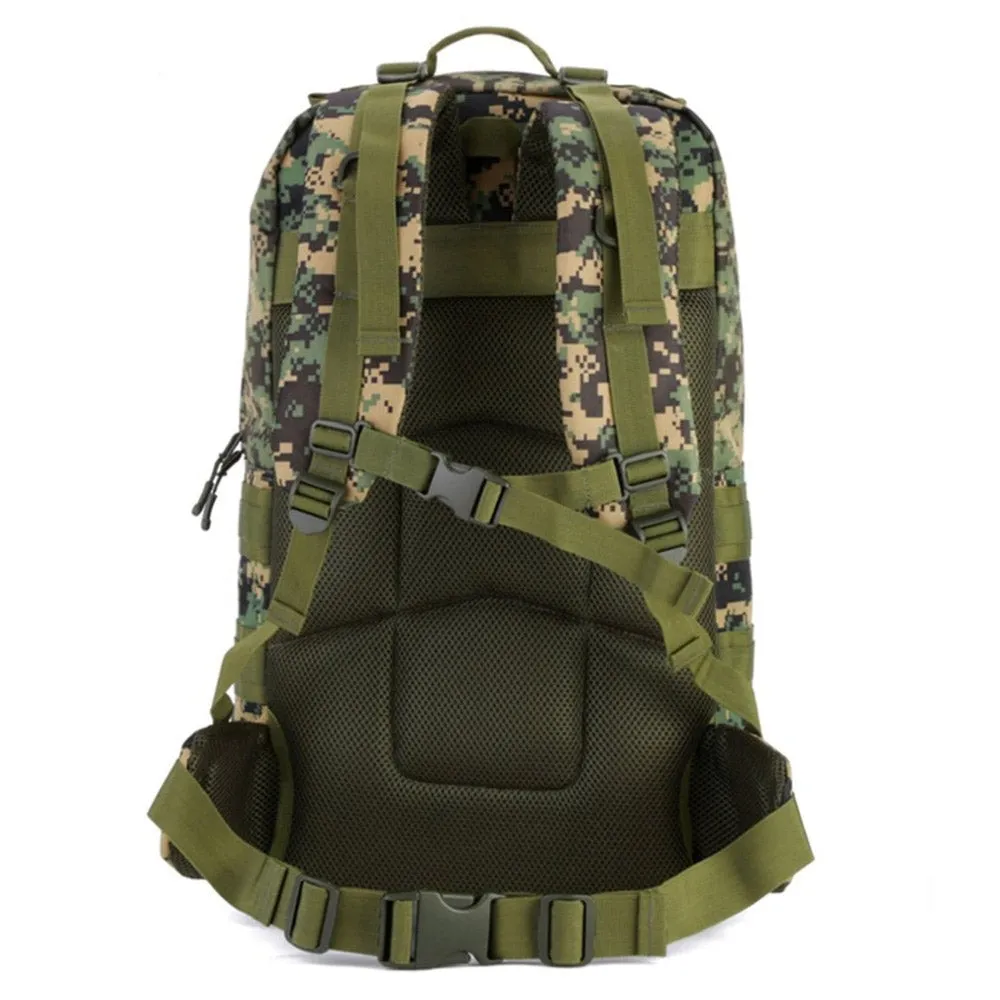 Sidiou Group Nylon Outdoor  Military Tactical Bags Backpack Army Waterproof Large Size Bag  Backpack