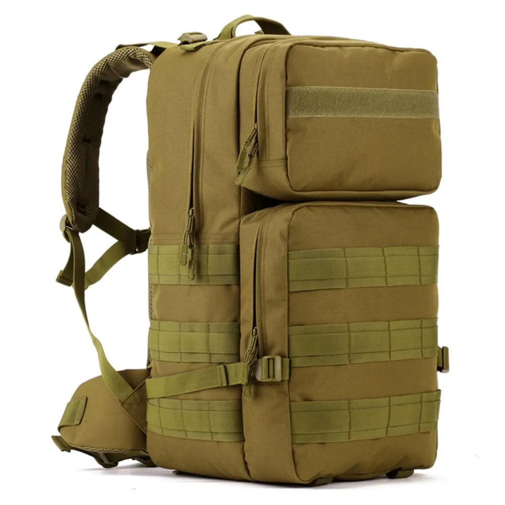 Sidiou Group Nylon Outdoor  Military Tactical Bags Backpack Army Waterproof Large Size Bag  Backpack